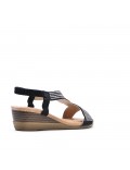 Grande Taille 38-43- Sandale en simili cuir