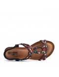 Grande Taille 38-43- Sandale en simili cuir