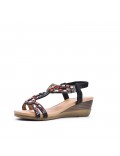 Large Size 38-43 - Faux leather sandal