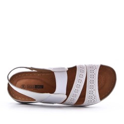 Large Size 38-43- Sandalia de piel sintética