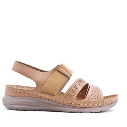 Large Size 38-43- Sandalia de piel sintética