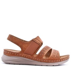 Large Size 38-43- Sandalia de piel sintética