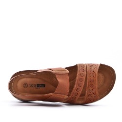 Large Size 38-43- Sandalia de piel sintética