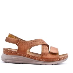 Large Size 38-43- Sandalia de piel sintética