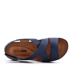 Large Size 38-43- Sandalia de piel sintética