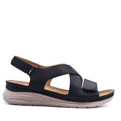 Large Size 38-43- Sandalia de piel sintética