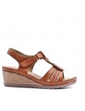 Grande Taille 38-43- Sandale en simili cuir