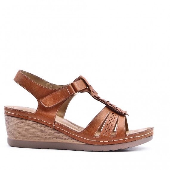 Large Size 38-43 - Faux leather sandal