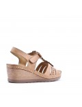 Grande Taille 38-43- Sandale en simili cuir