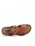 Grande Taille 38-43- Sandale en simili cuir