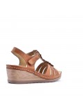 Grande Taille 38-43- Sandale en simili cuir