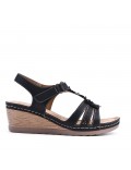 Grande Taille 38-43- Sandale en simili cuir