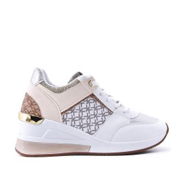 Basket material mix with lace for women