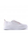 Basket en simili cuir pour femme