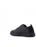 Women's faux leather sneaker