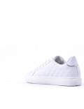 Women's faux leather sneaker