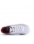 Women's faux leather sneaker