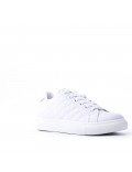 Women's faux leather sneaker