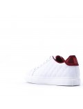 Women's faux leather sneaker