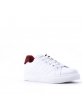 Women's faux leather sneaker