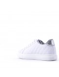 Women's faux leather sneaker