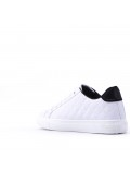 Women's faux leather sneaker