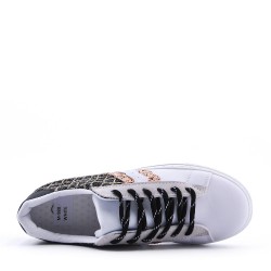 Basket material mix with lace for women