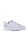 Women's faux leather sneaker