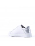 Women's faux leather sneaker