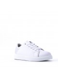 Women's faux leather sneaker