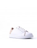 Women's faux leather sneaker