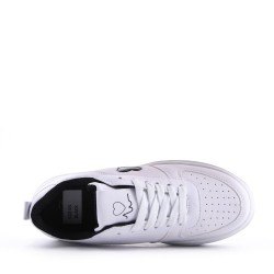 Basket en simili cuir pour femme