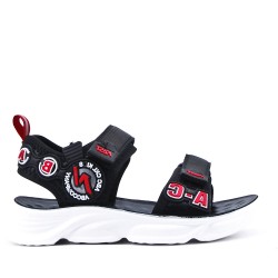 Boy sandal with comfort sole