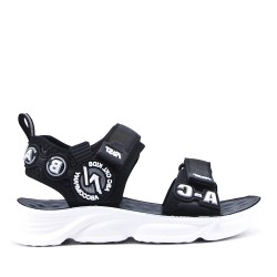 Boy sandal with comfort sole