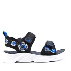 Boy sandal with comfort sole