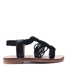 Sandale fille en simili cuir