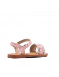 Sandale fille en simili cuir