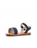 Sandale fille en simili cuir