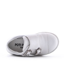 Derby enfant en simili cuir