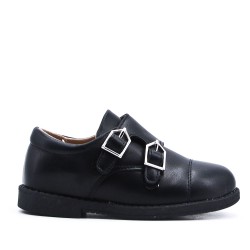 Derby enfant en simili cuir