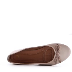 Women's mocassin in faux leather