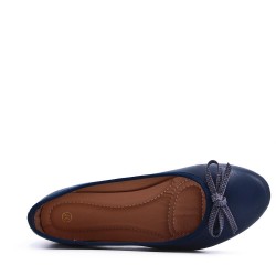 Women's mocassin in faux leather