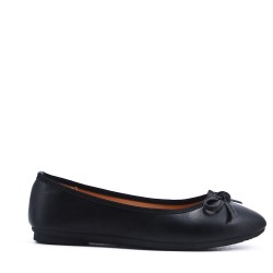 Women's mocassin in faux leather