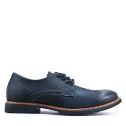 Mocassin en mix matière