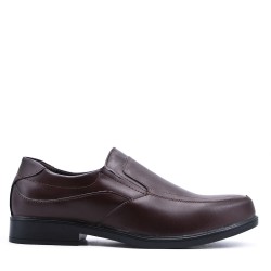 Mocassin en simili cuir