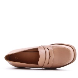 Derby in faux leather for women