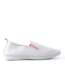 Basket mix matière à lacet pour femme