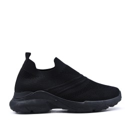 Basket en textile pour femme