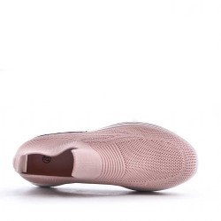Basket en textile pour femme