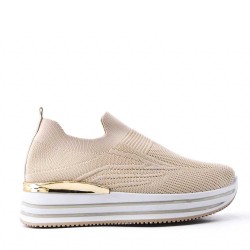 Basket en textile pour femme
